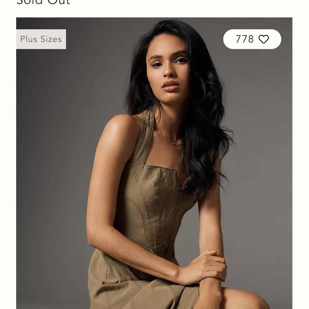 Stylish Olive Green Dress